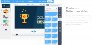 Powtoon videószerkesztő